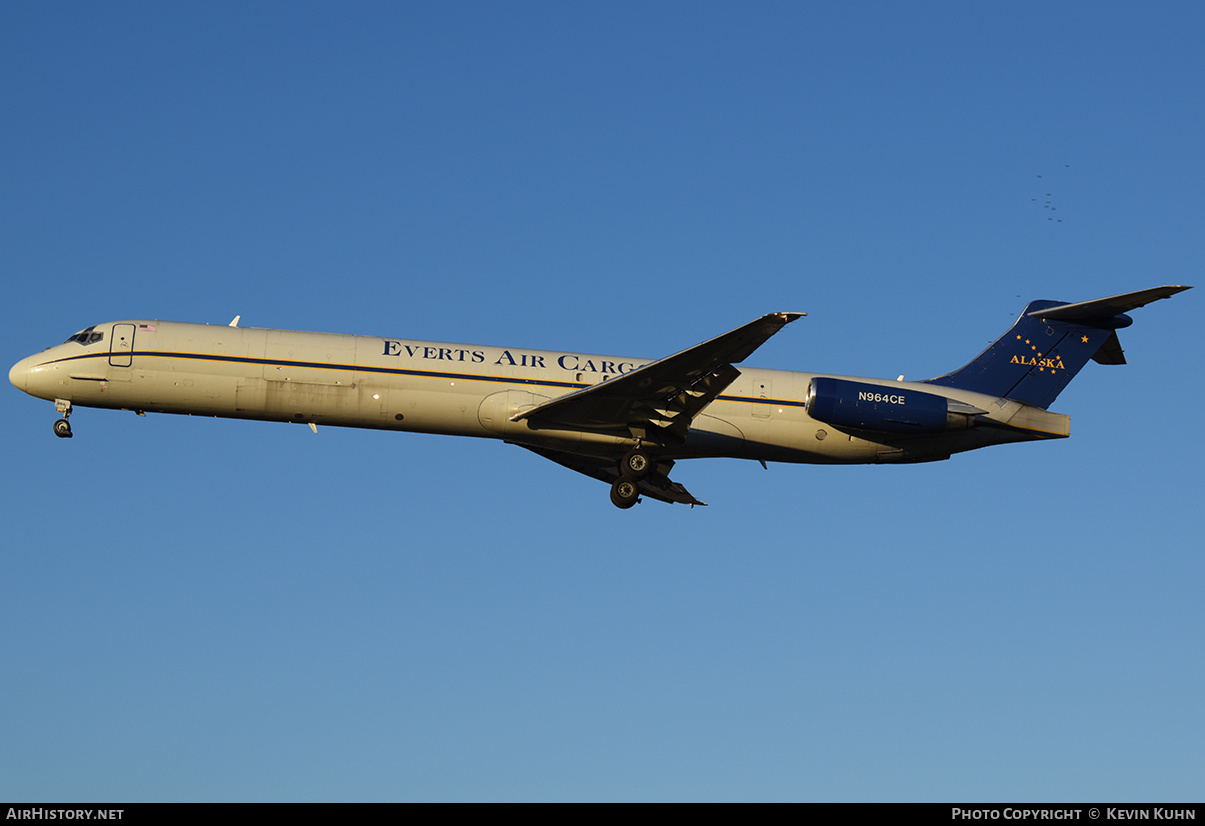 Aircraft Photo of N964CE | McDonnell Douglas MD-83/SF (DC-9-83) | Everts Air Cargo | AirHistory.net #631556