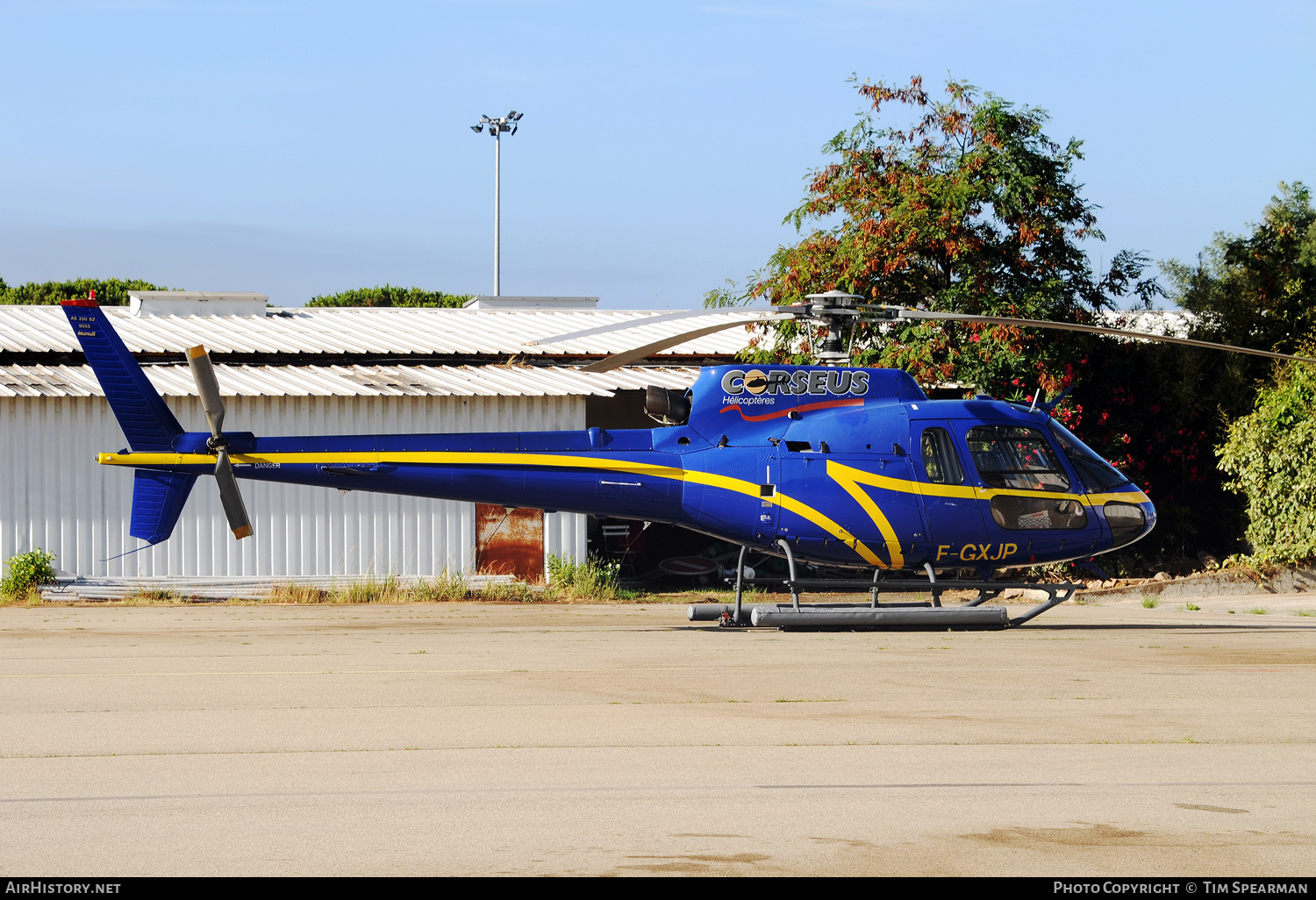 Aircraft Photo of F-GXJP | Eurocopter AS-350B-2 Ecureuil | Corseus Hélicoptères | AirHistory.net #631559