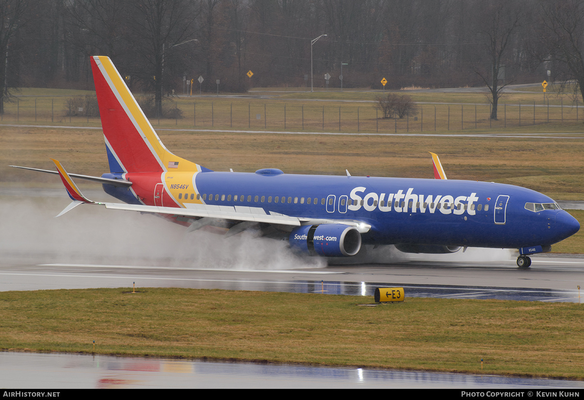Aircraft Photo of N8546V | Boeing 737-800 | Southwest Airlines | AirHistory.net #631564