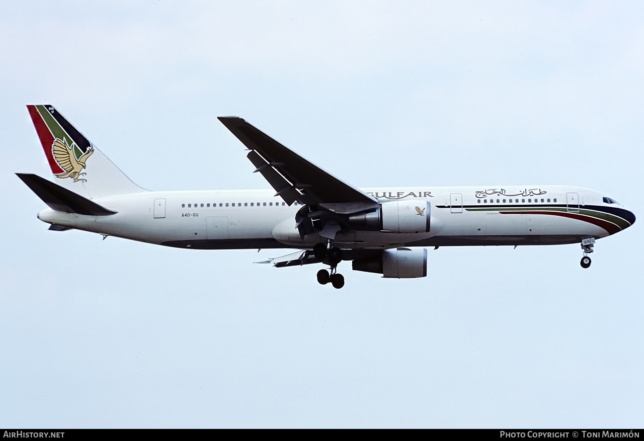 Aircraft Photo of A4O-GU | Boeing 767-3P6/ER | Gulf Air | AirHistory.net #631569