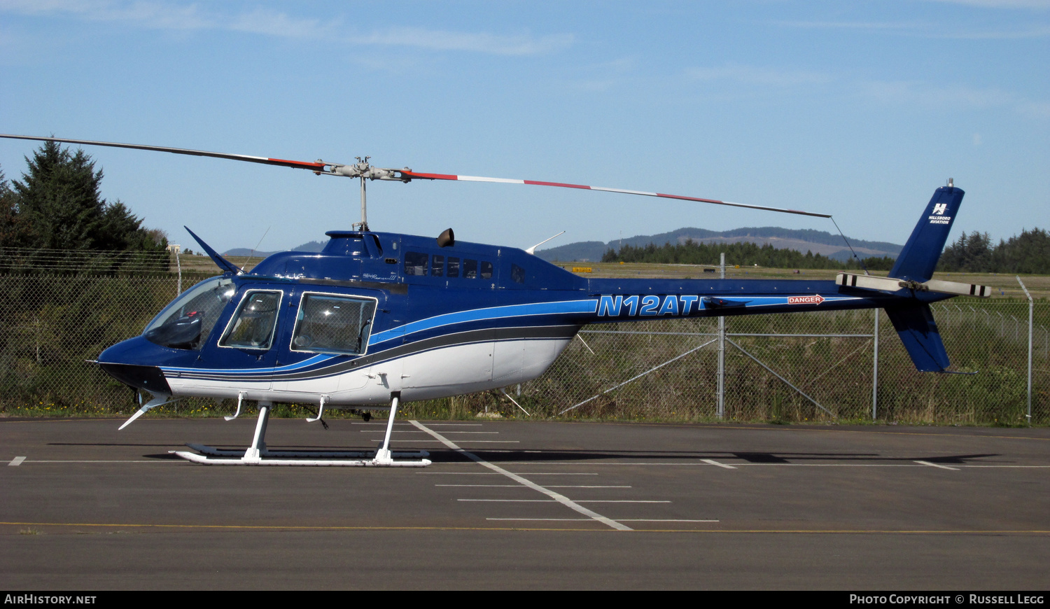 Aircraft Photo of N12AT | Bell 206B JetRanger | Hillsboro Aviation | AirHistory.net #631578