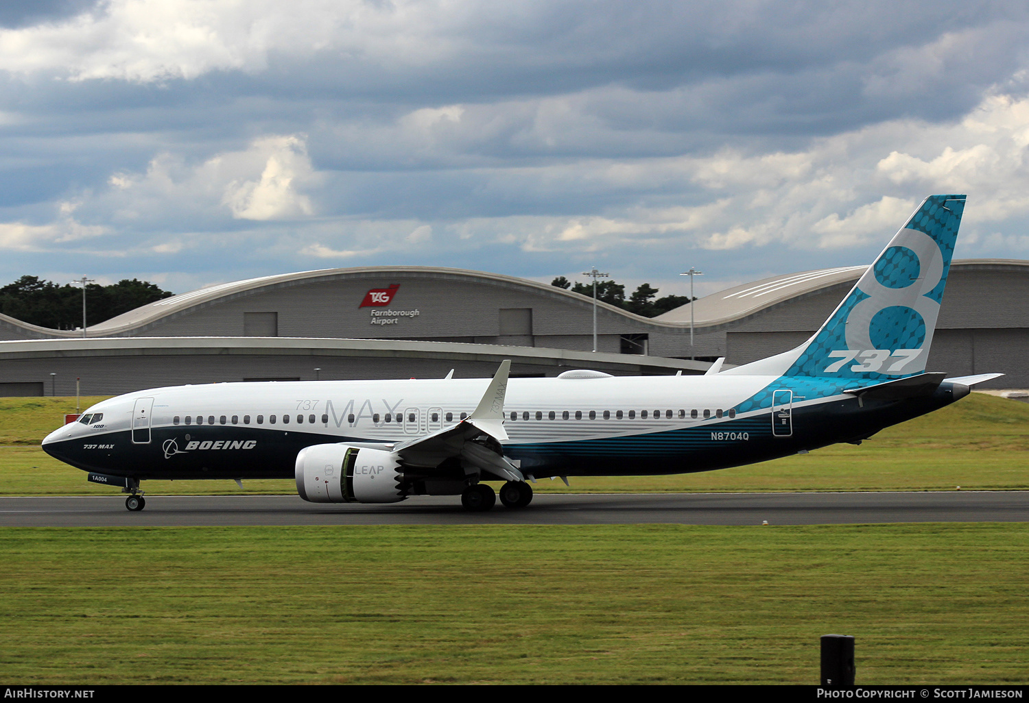 Aircraft Photo of N8704Q | Boeing 737-8 Max 8 | Boeing | AirHistory.net #631580