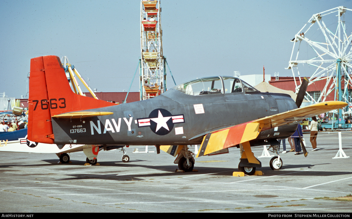 Aircraft Photo of 137663 | North American DT-28B Trojan | USA - Navy | AirHistory.net #631581