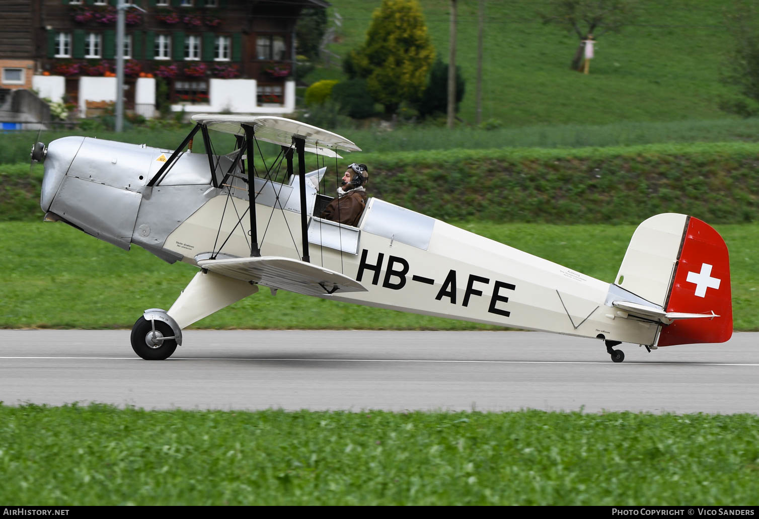 Aircraft Photo of HB-AFE | Bucker Bu-131 Jungmann | AirHistory.net #631592