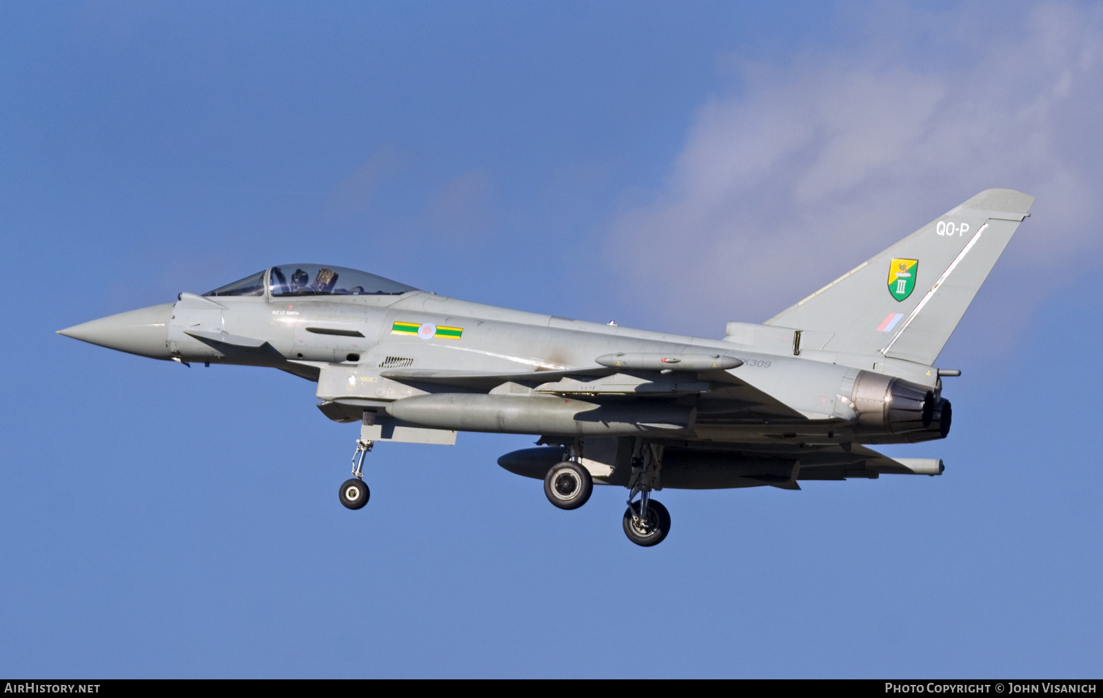 Aircraft Photo of ZK309 | Eurofighter EF-2000 Typhoon FGR4 | UK - Air Force | AirHistory.net #631595