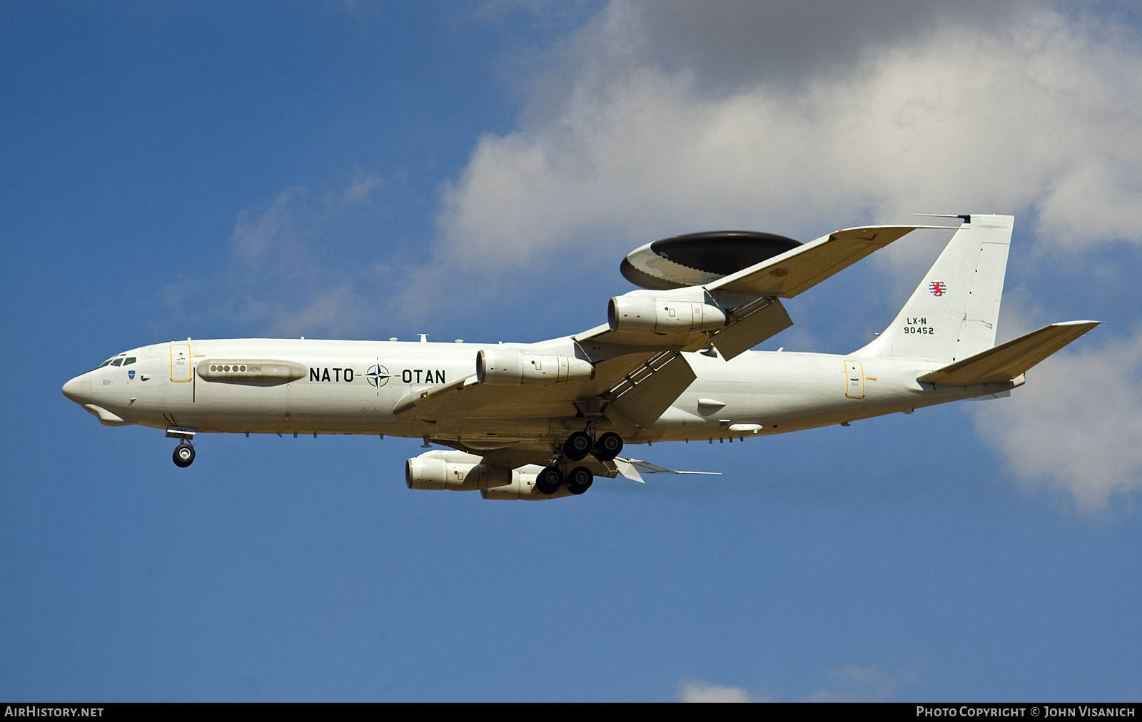 Aircraft Photo of LX-N90452 | Boeing E-3A Sentry | Luxembourg - NATO | AirHistory.net #631598