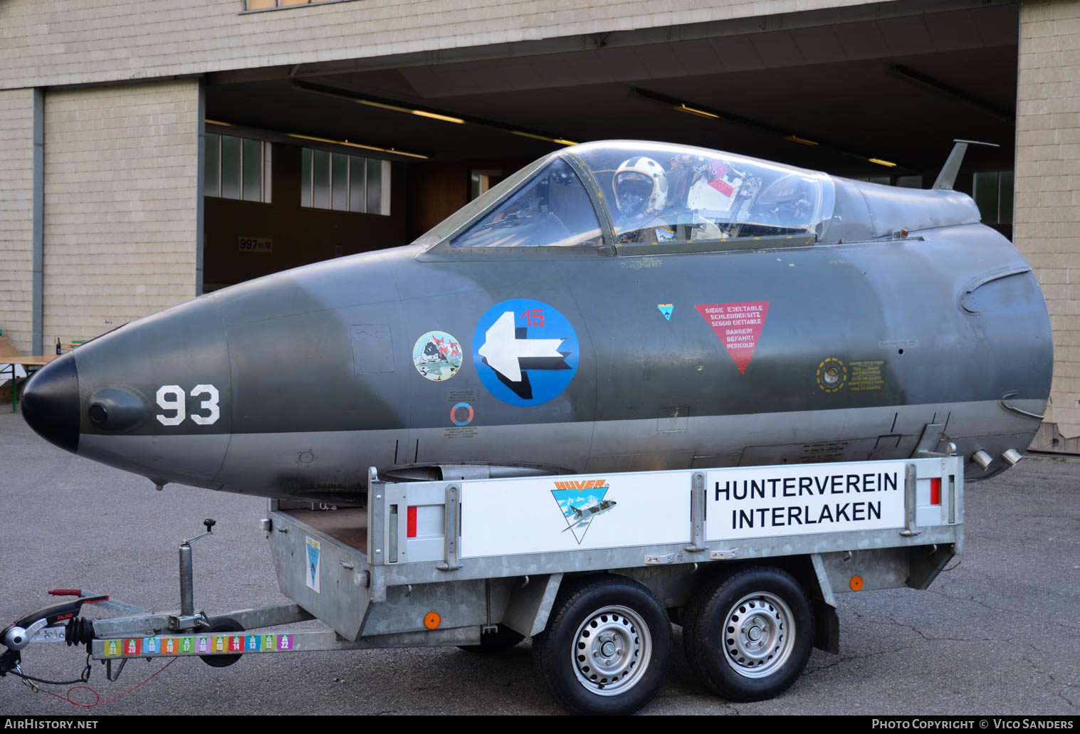 Aircraft Photo of J-4093 | Hawker Hunter F58 | Switzerland - Air Force | AirHistory.net #631603