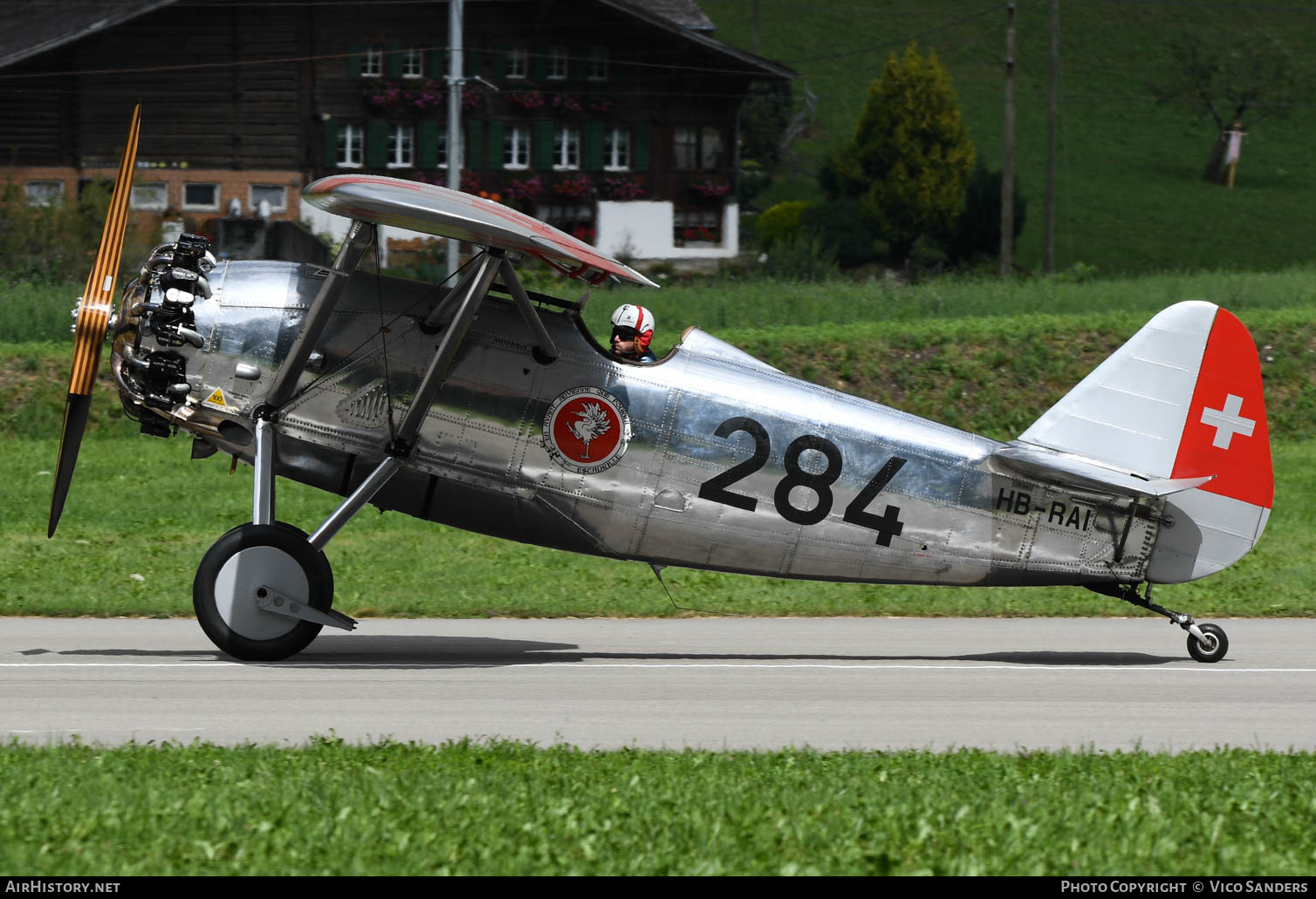 Aircraft Photo of HB-RAI / 284 | Dewoitine D-26 | Switzerland - Air Force | AirHistory.net #631611