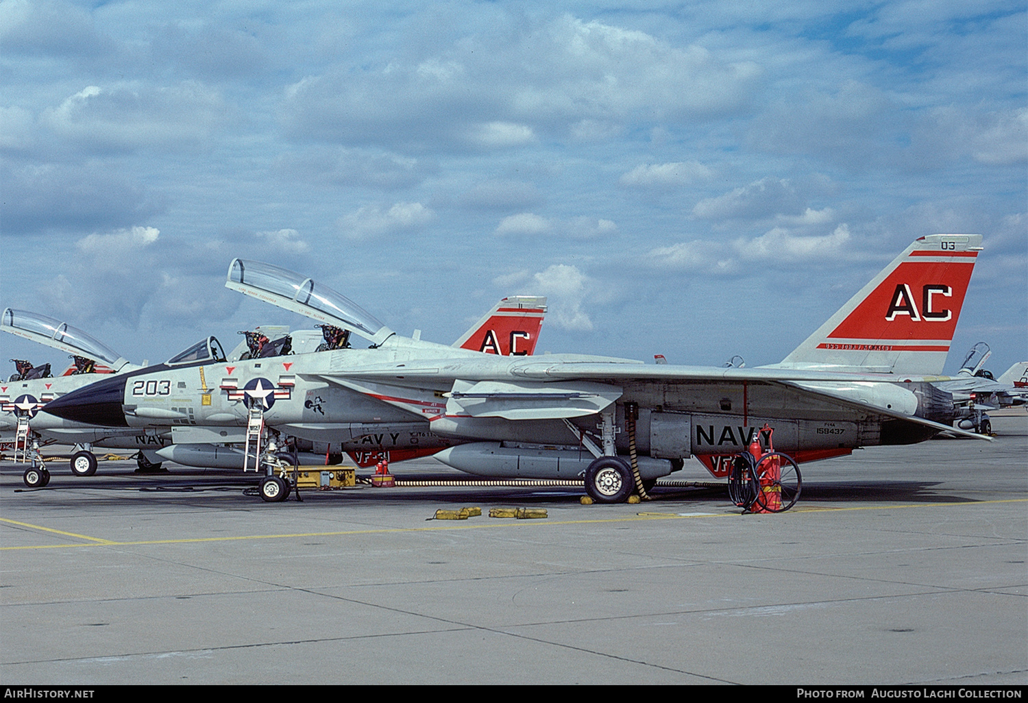Aircraft Photo of 159437 | Grumman F-14A Tomcat | USA - Navy | AirHistory.net #631616
