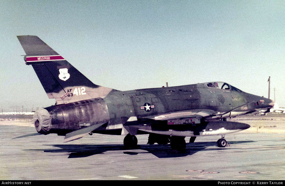 Aircraft Photo of 56-3412 / AF63412 | North American F-100D Super Sabre | USA - Air Force | AirHistory.net #631637