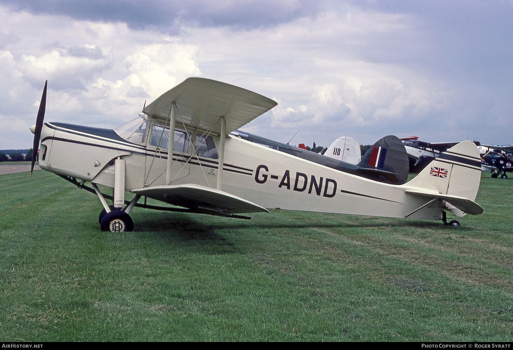 Aircraft Photo of G-ADND | De Havilland D.H. 87B Hornet Moth | AirHistory.net #631647