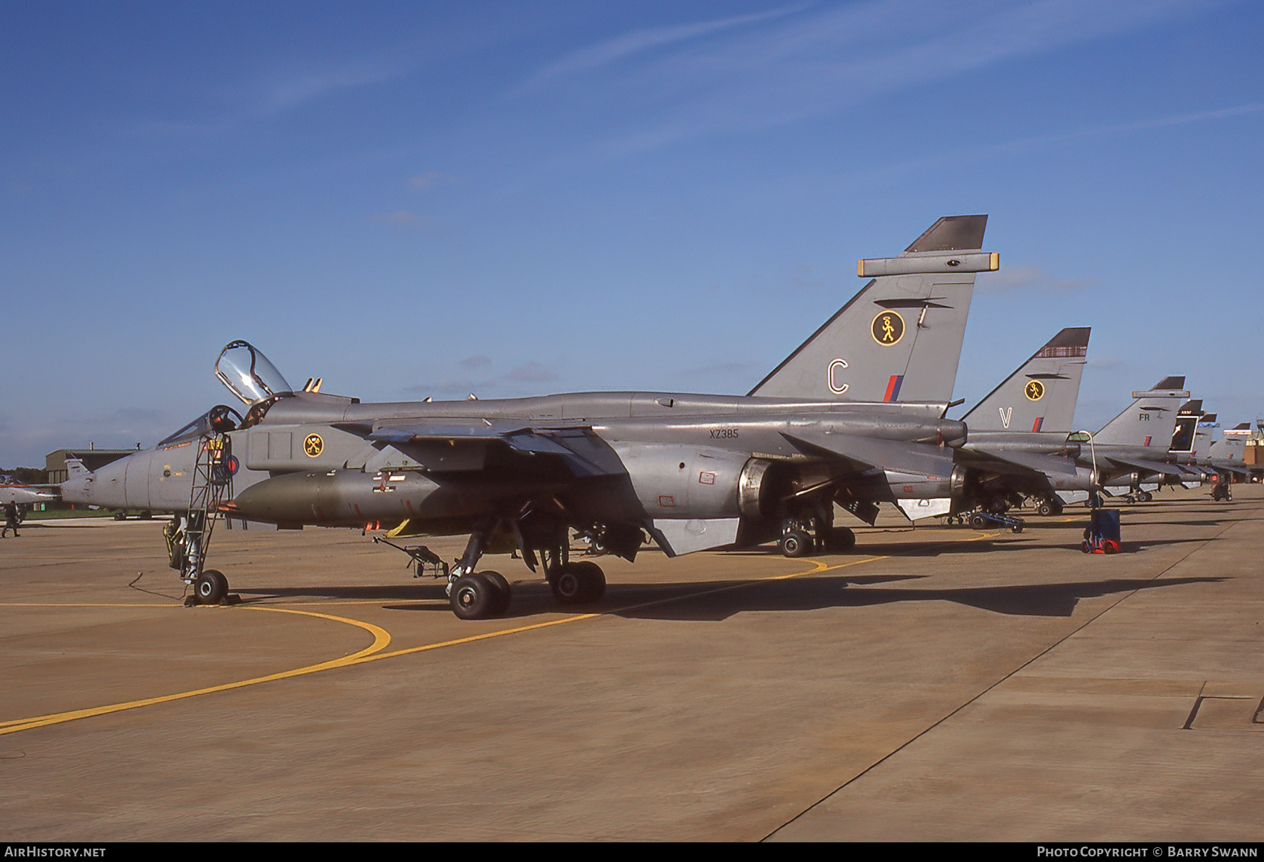 Aircraft Photo of XZ385 | Sepecat Jaguar GR1A | UK - Air Force | AirHistory.net #631651