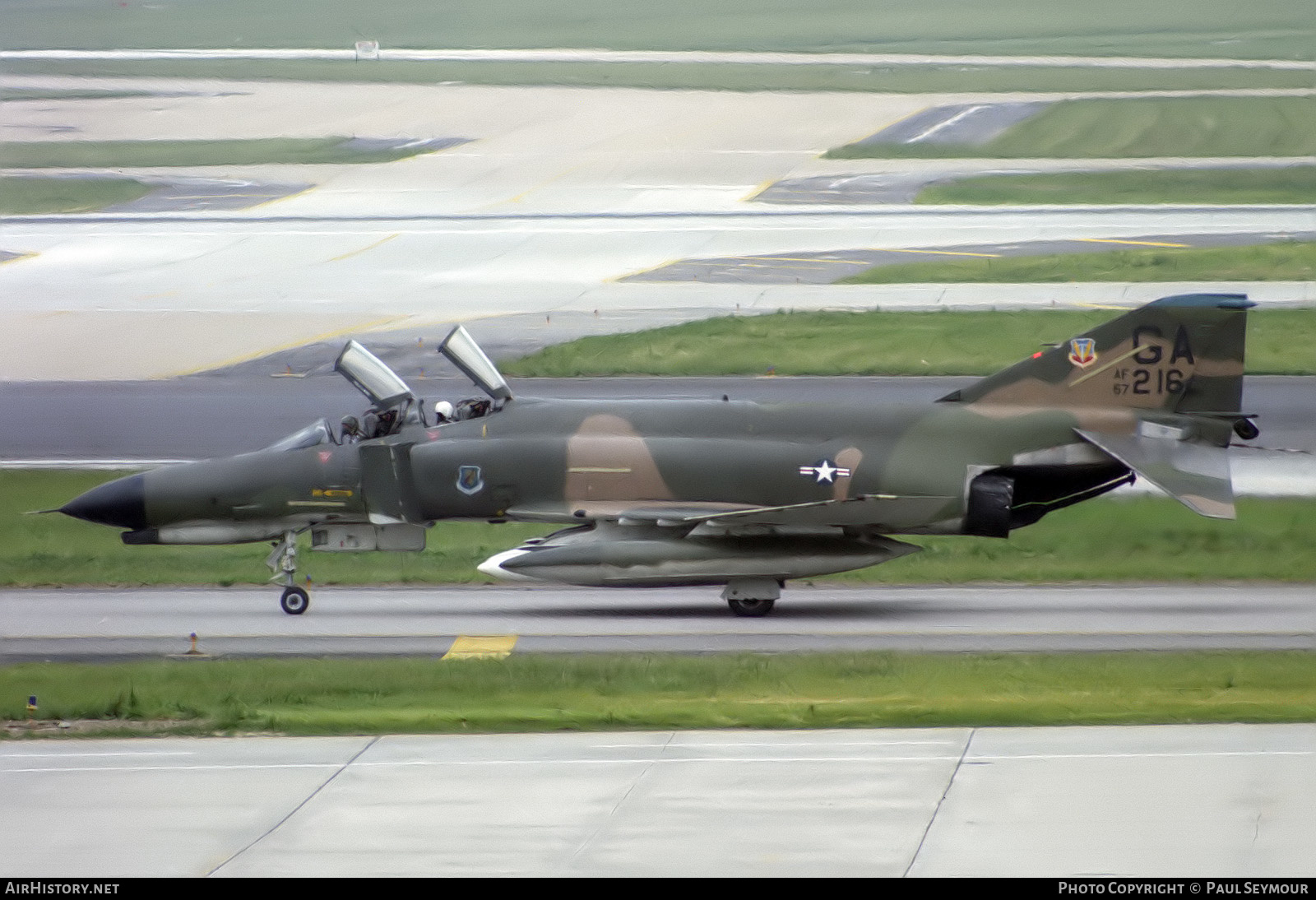 Aircraft Photo of 67-0216 / AF67-216 | McDonnell Douglas F-4E Phantom II | USA - Air Force | AirHistory.net #631656