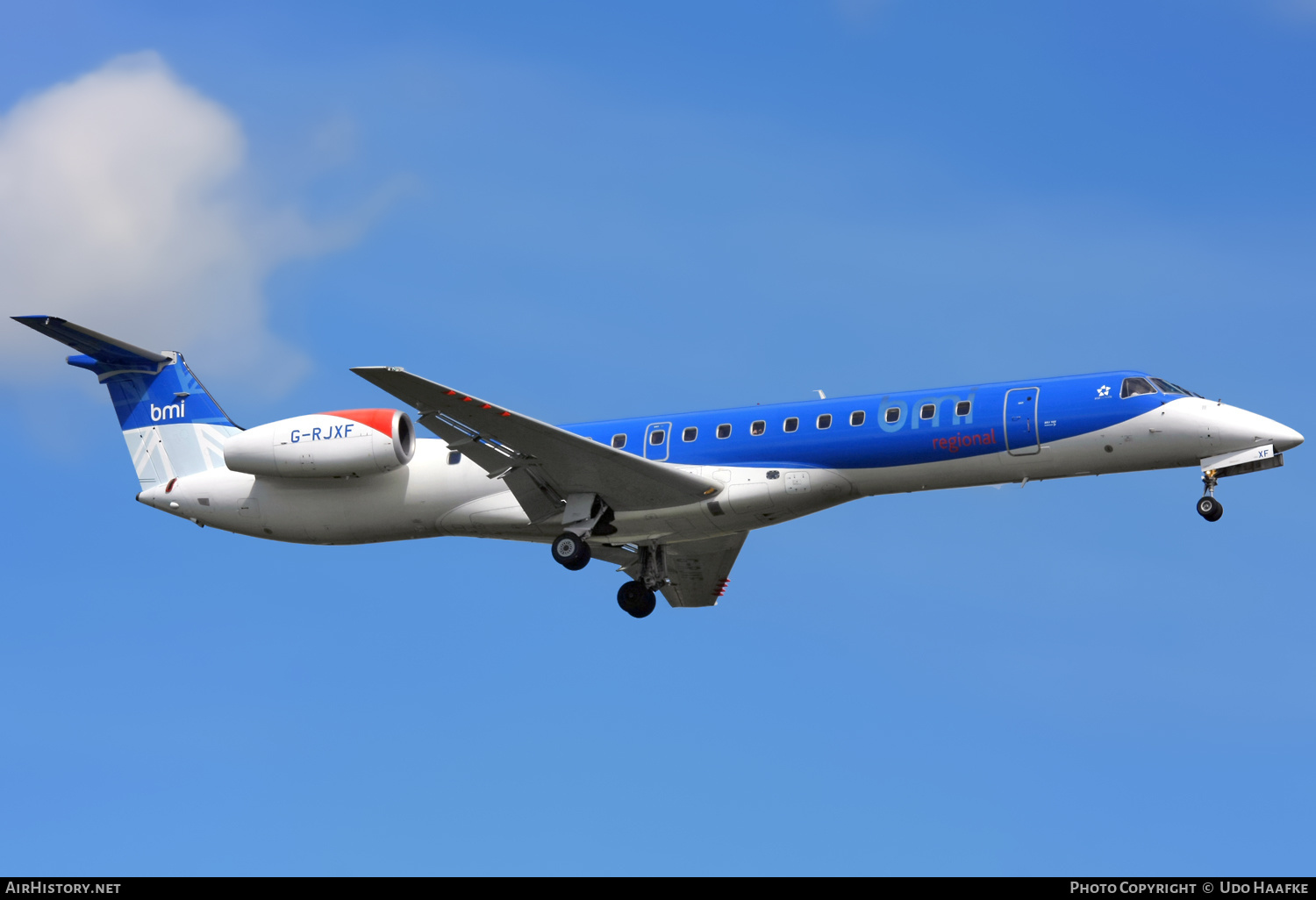 Aircraft Photo of G-RJXF | Embraer ERJ-145EP (EMB-145EP) | BMI Regional | AirHistory.net #631685