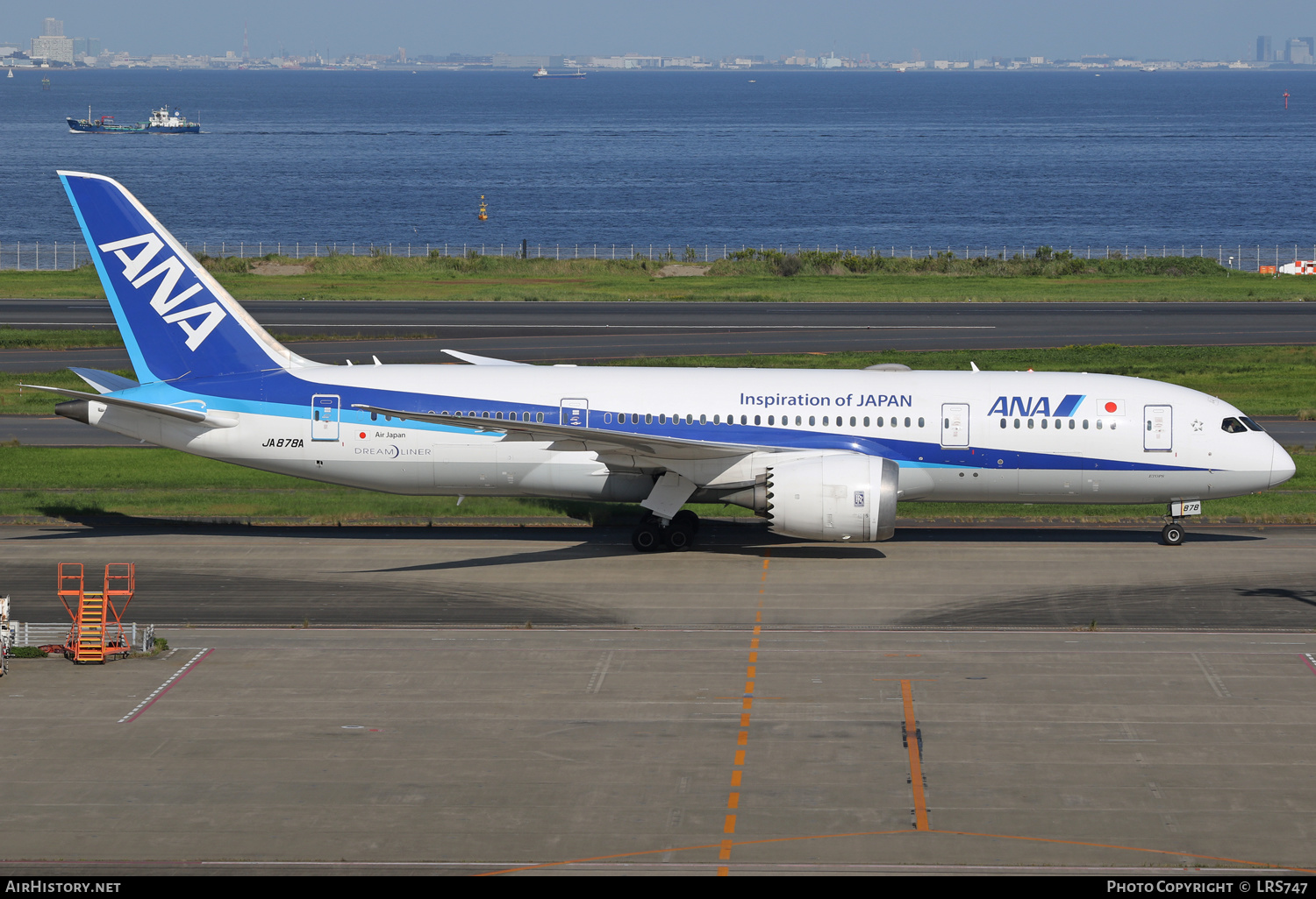 Aircraft Photo of JA878A | Boeing 787-8 Dreamliner | All Nippon Airways - ANA | AirHistory.net #631696