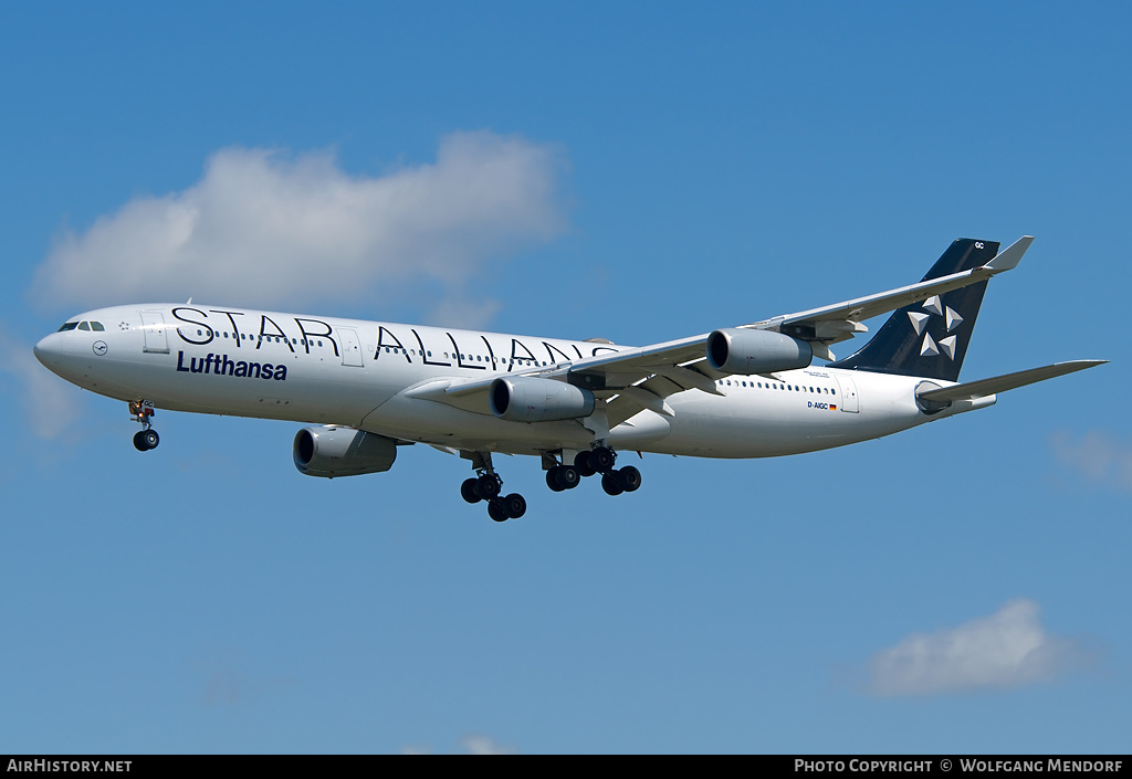 Aircraft Photo of D-AIGC | Airbus A340-311 | Lufthansa | AirHistory.net #631735