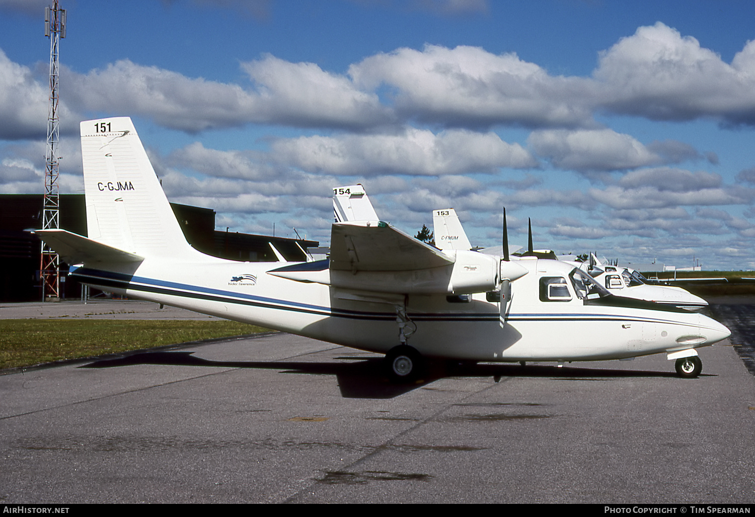 Aircraft Photo of C-GJMA | Aero Commander 500B Commander | Hicks & Lawrence | AirHistory.net #631739