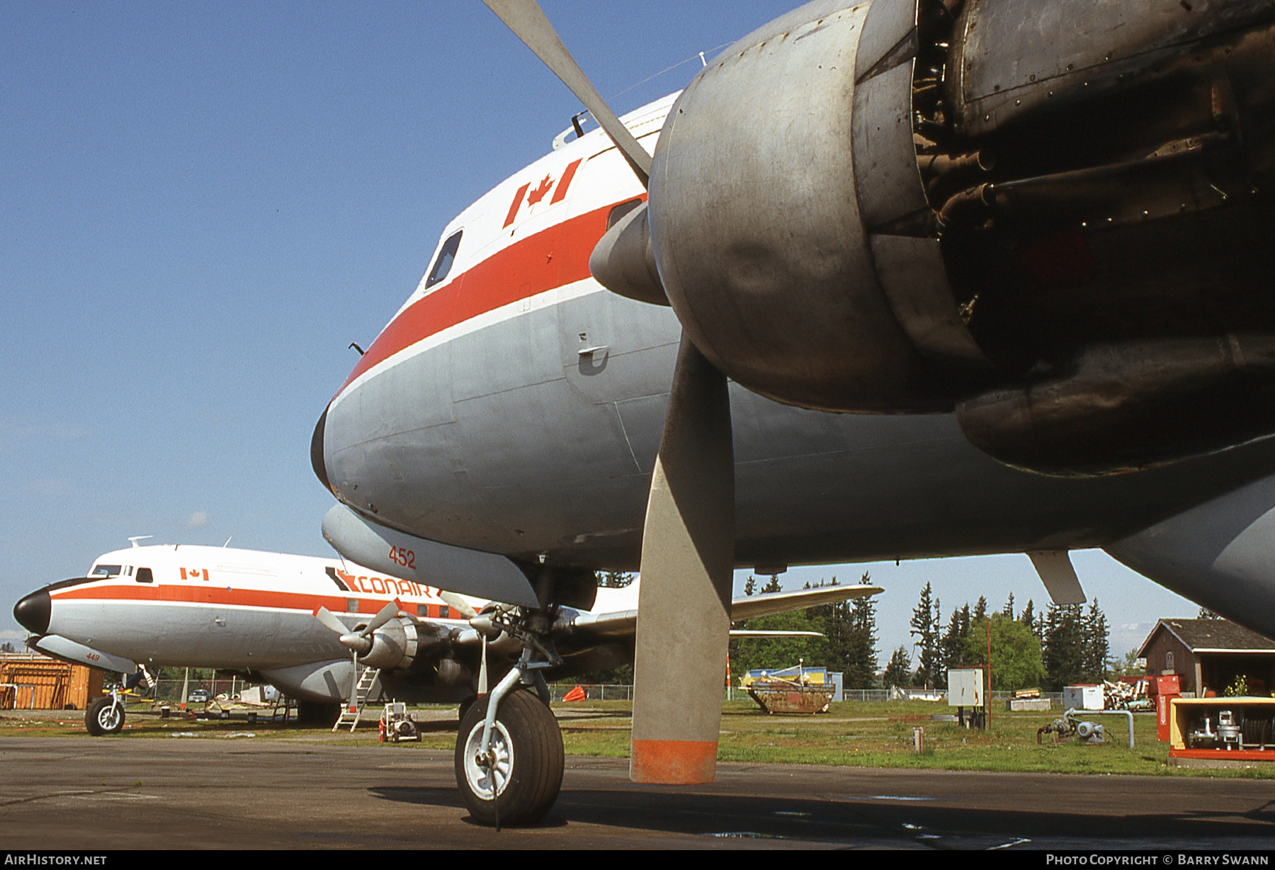 Aircraft Photo of C-FCZZ | Douglas DC-6A(C) | Conair Aviation | AirHistory.net #631745