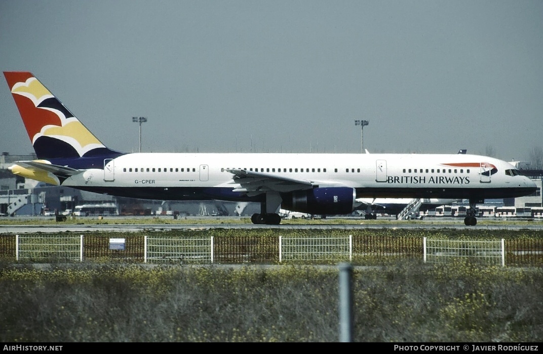 Aircraft Photo of G-CPER | Boeing 757-236 | British Airways | AirHistory.net #631763
