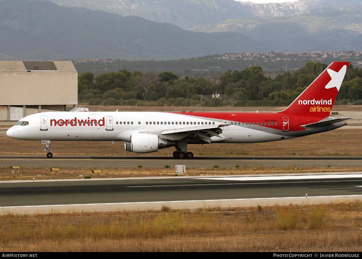 Aircraft Photo of VQ-BAL | Boeing 757-2Q8 | Nordwind Airlines | AirHistory.net #631765