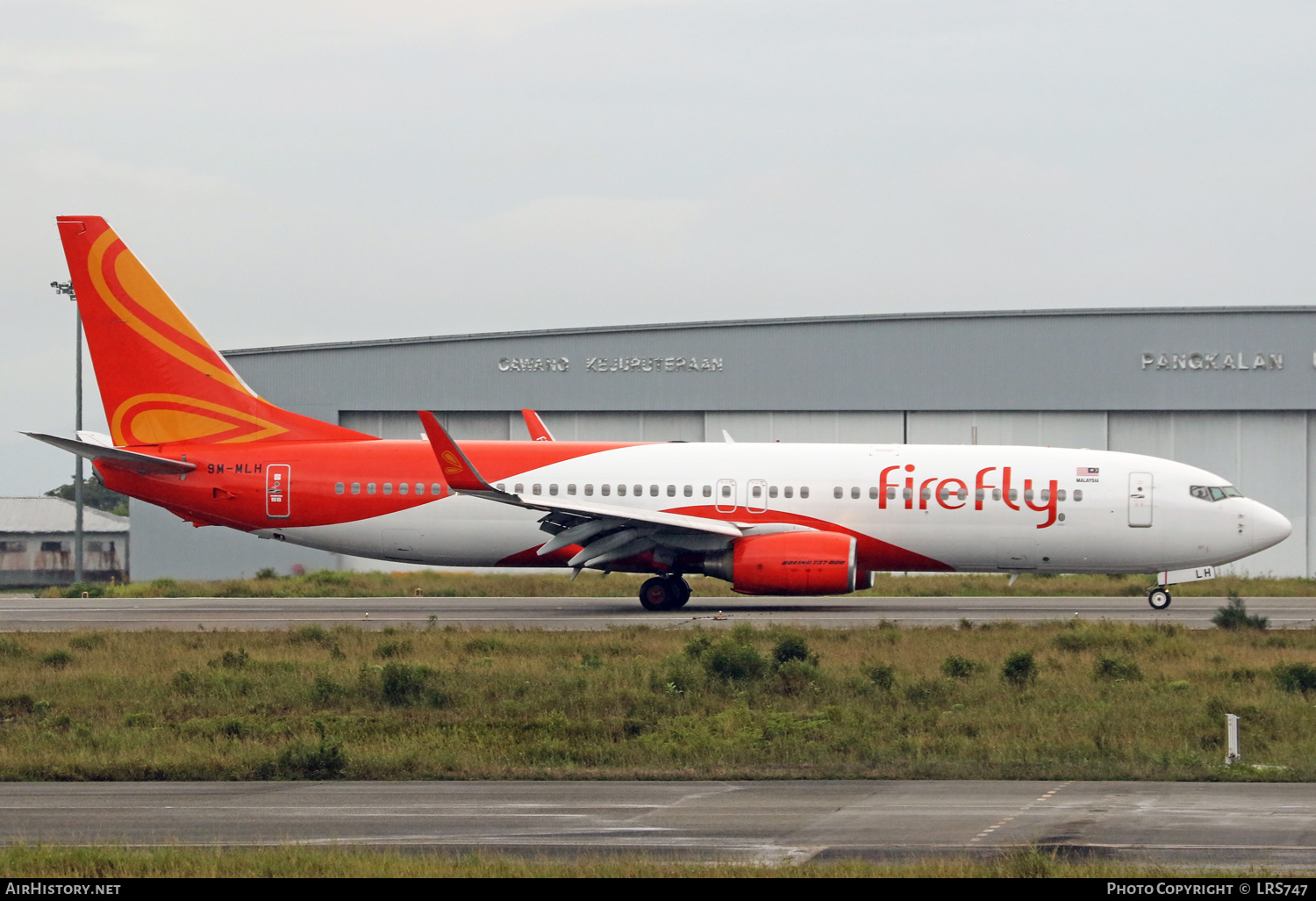 Aircraft Photo of 9M-MLH | Boeing 737-8FZ | Firefly | AirHistory.net #631774