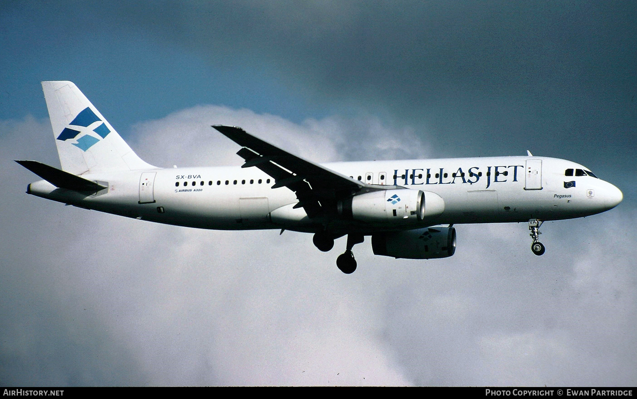 Aircraft Photo of SX-BVA | Airbus A320-231 | Hellas Jet | AirHistory.net #631789