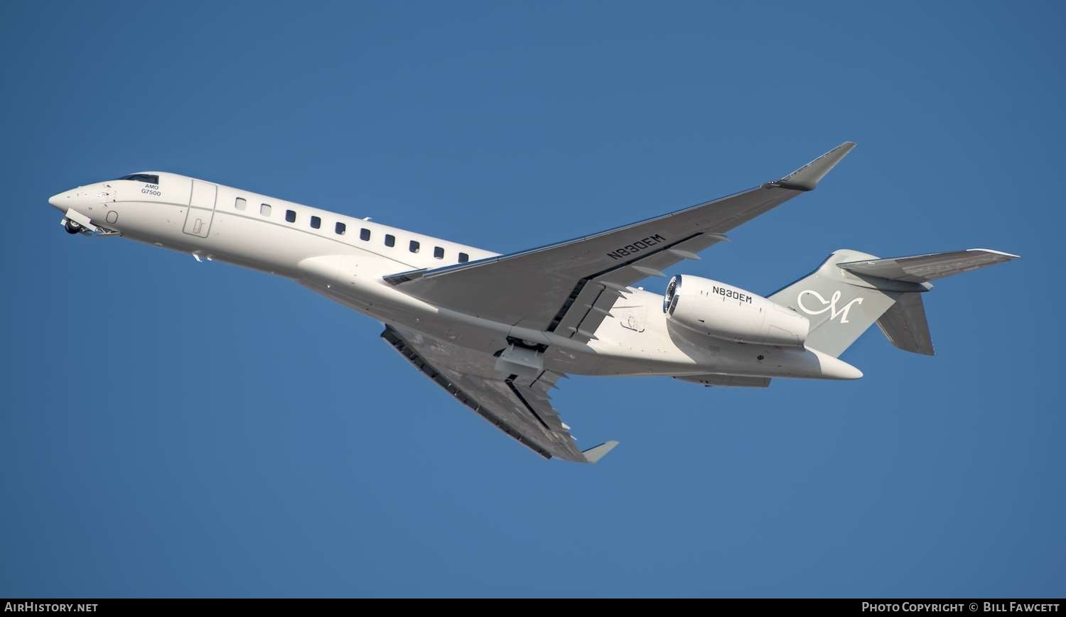 Aircraft Photo of N830EM | Bombardier Global 7500 (BD-700-2A12) | AirHistory.net #631814