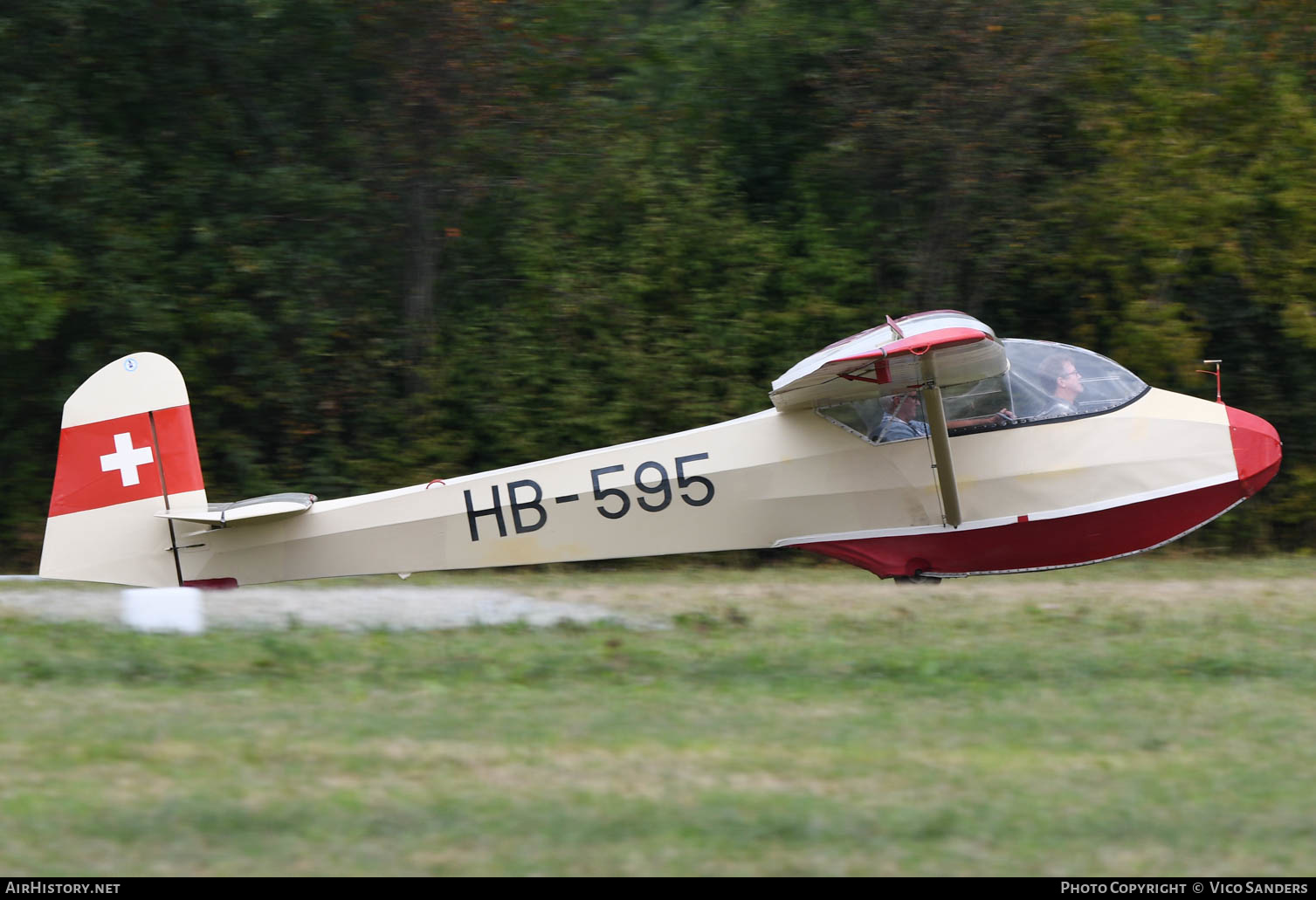 Aircraft Photo of HB-595 | Schleicher Ka-4 Rhönlerche II | AirHistory.net #631818