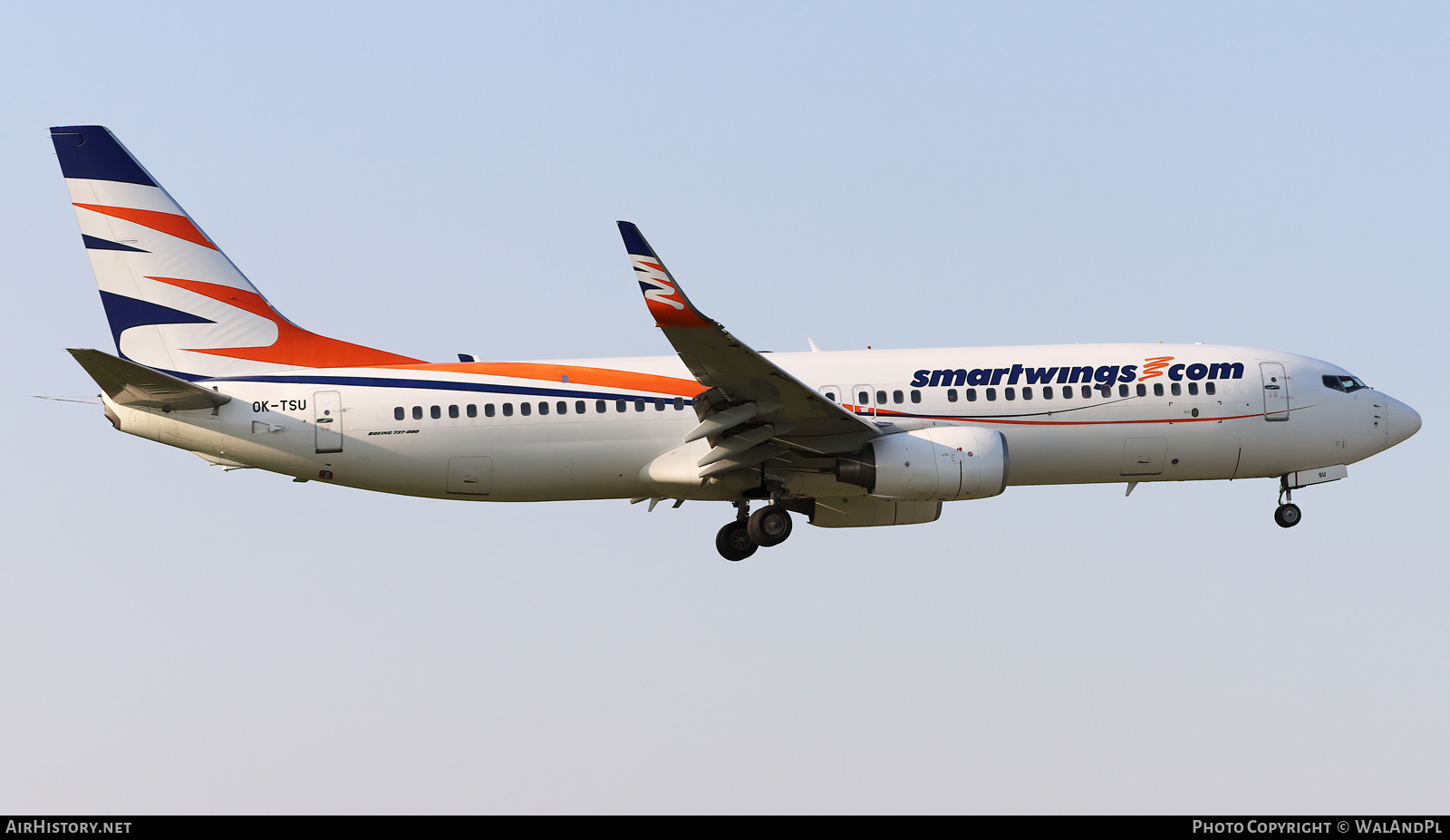 Aircraft Photo of OK-TSU | Boeing 737-8FZ | Smartwings | AirHistory.net #631822