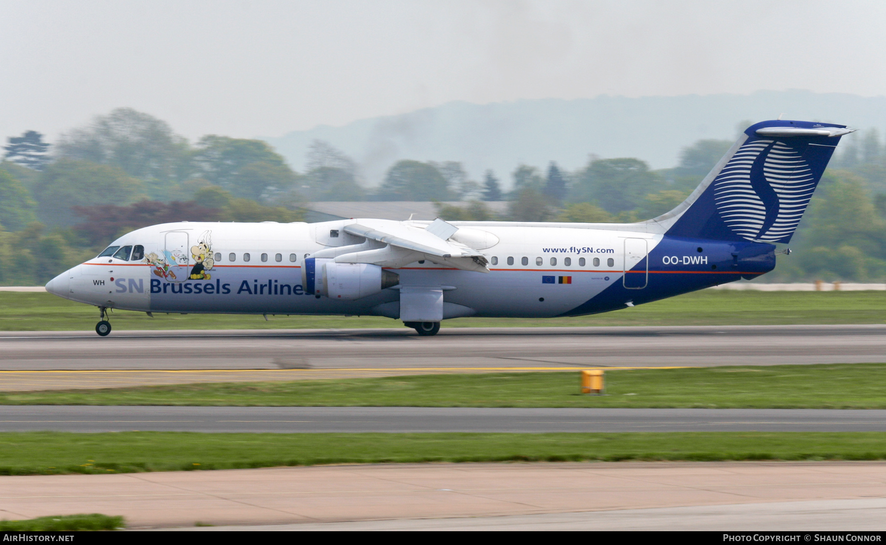 Aircraft Photo of OO-DWH | British Aerospace Avro 146-RJ100 | SN Brussels Airlines | AirHistory.net #631832