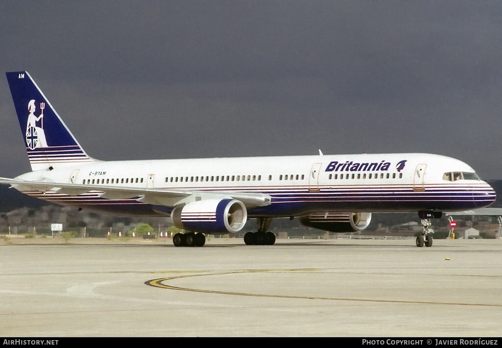 Aircraft Photo of G-BYAM | Boeing 757-2T7 | Britannia Airways | AirHistory.net #631841