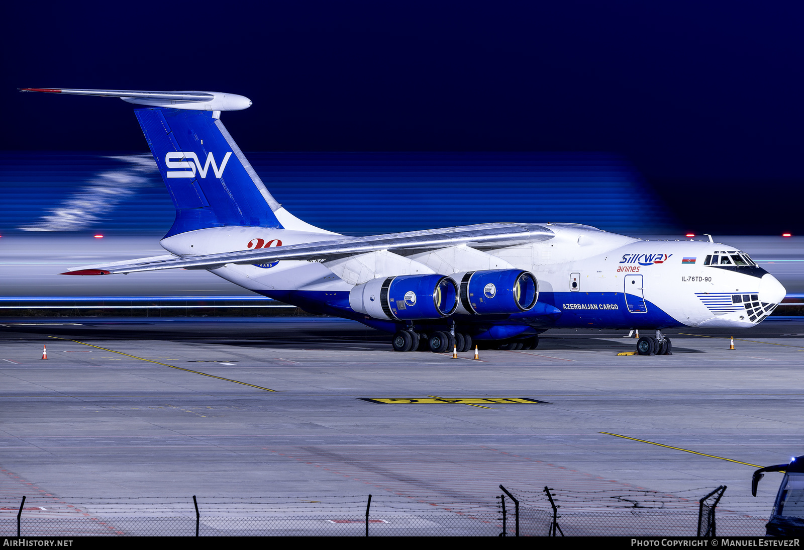 Aircraft Photo of 4K-AZ100 | Ilyushin Il-76TD-90SW | Silk Way Airlines | AirHistory.net #631849