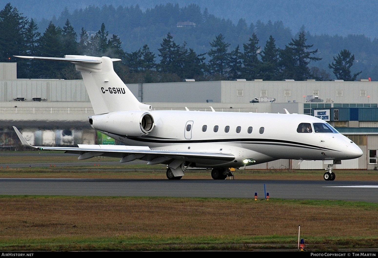 Aircraft Photo of C-GSHU | Embraer EMB-550 Legacy 500 | AirHistory.net #631869