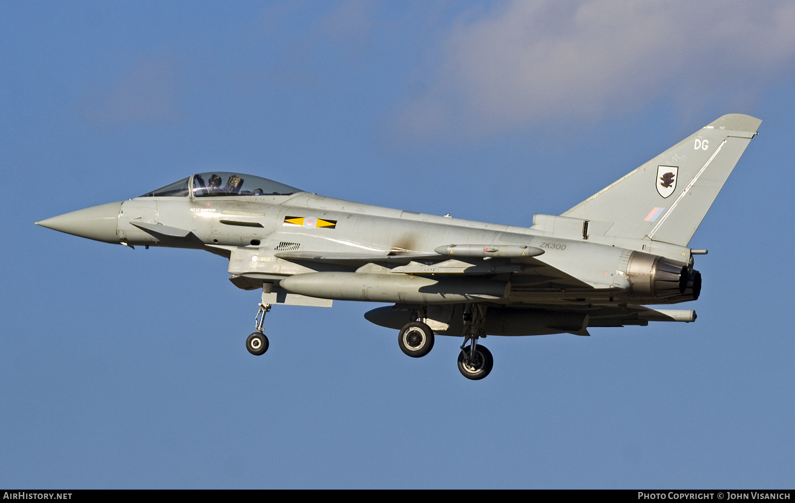 Aircraft Photo of ZK300 | Eurofighter EF-2000 Typhoon FGR4 | UK - Air Force | AirHistory.net #631882