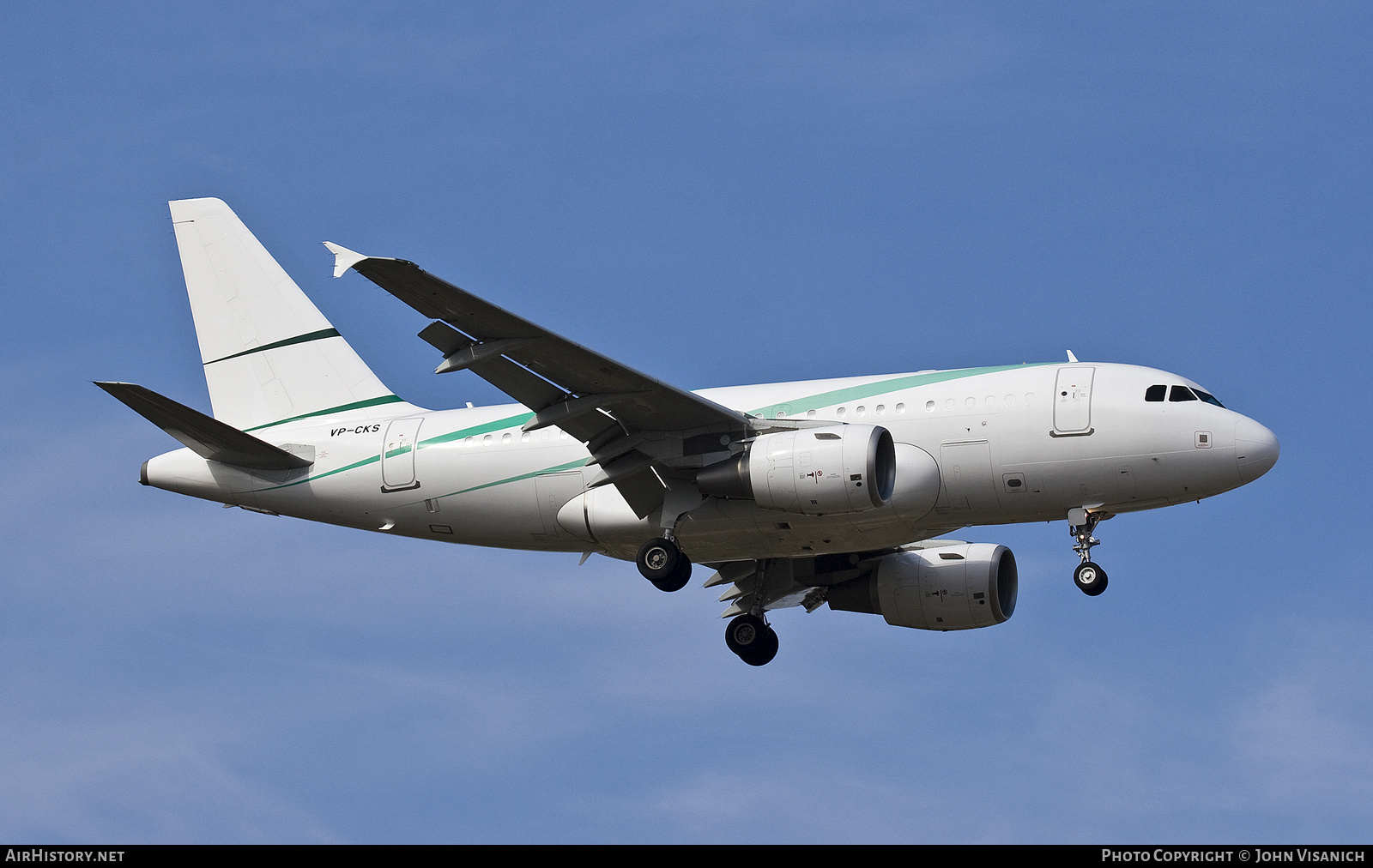 Aircraft Photo of VP-CKS | Airbus ACJ318 (A318-112/CJ) | AirHistory.net #631887