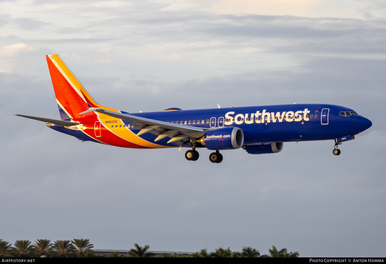 Aircraft Photo of N8823Q | Boeing 737-8 Max 8 | Southwest Airlines | AirHistory.net #631890