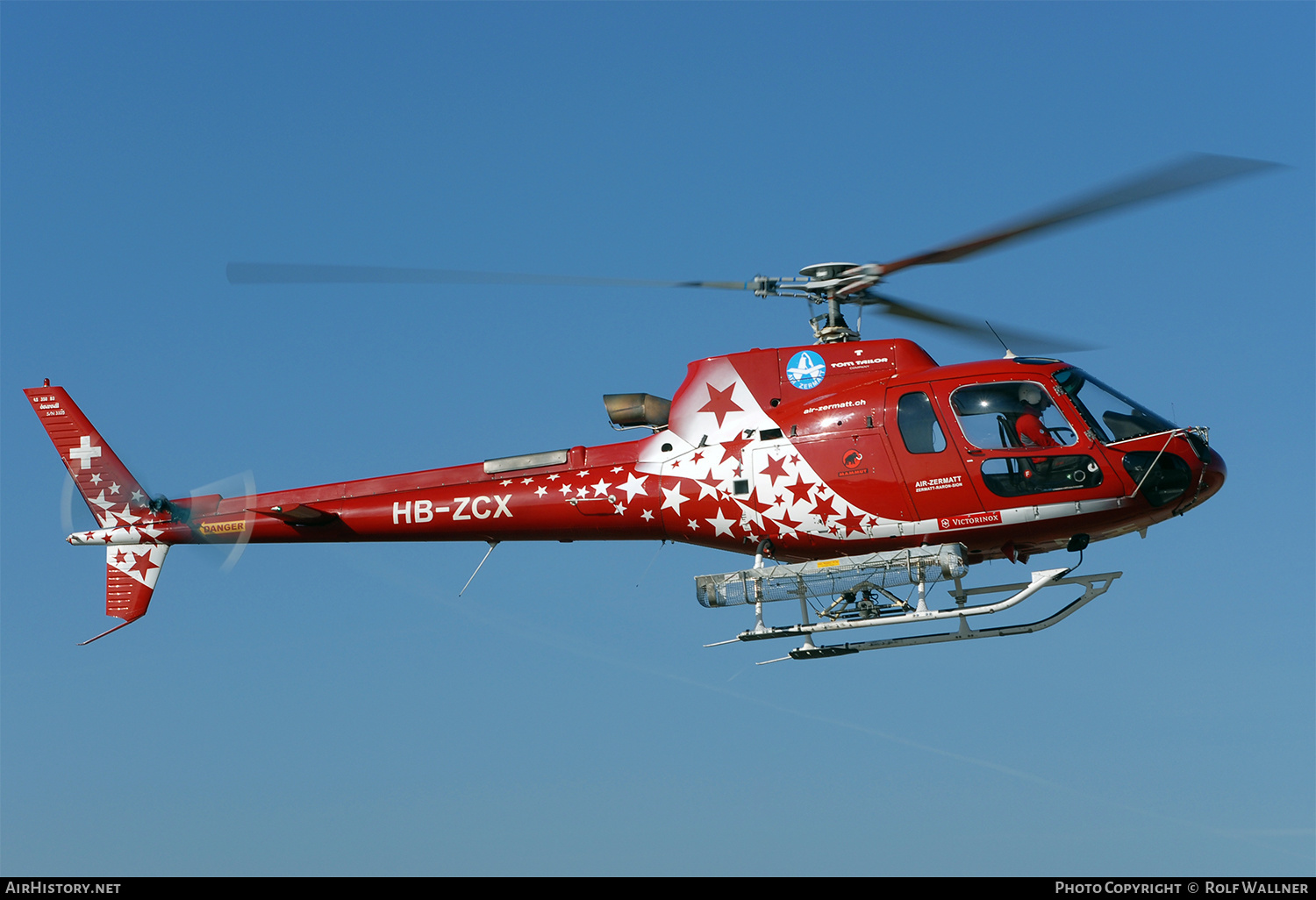 Aircraft Photo of HB-ZCX | Aerospatiale AS-350B-3 Ecureuil | Air Zermatt | AirHistory.net #631892