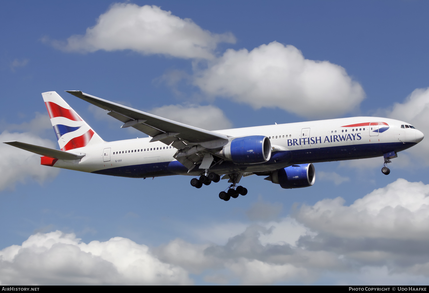 Aircraft Photo of G-VIIY | Boeing 777-236/ER | British Airways | AirHistory.net #631908