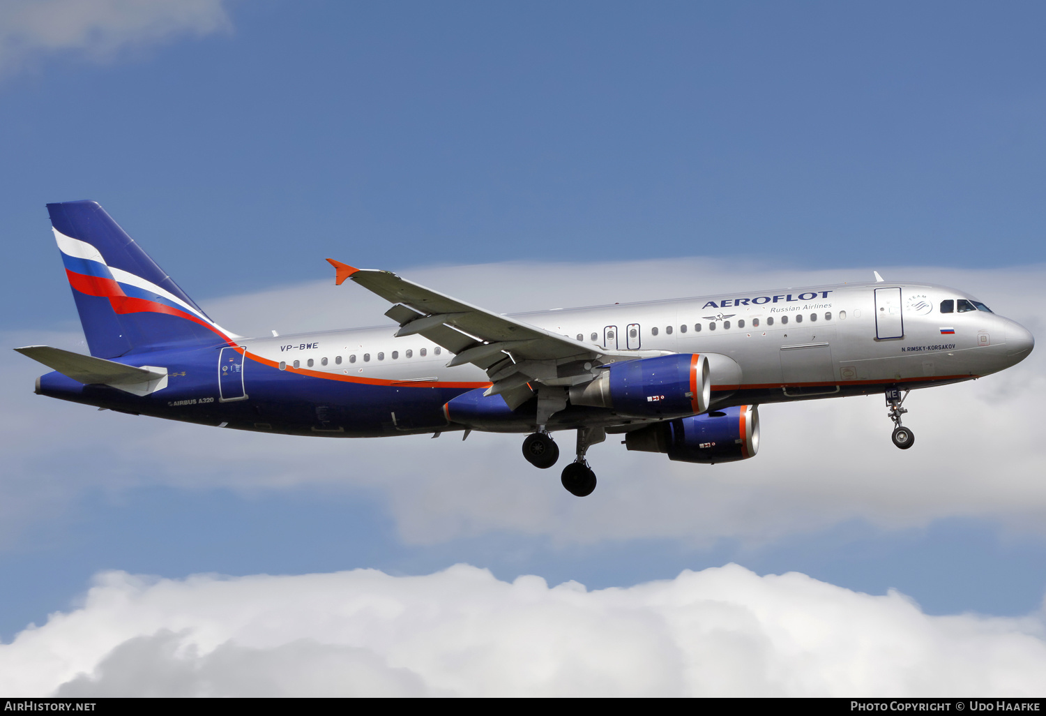 Aircraft Photo of VP-BWE | Airbus A320-214 | Aeroflot - Russian Airlines | AirHistory.net #631909