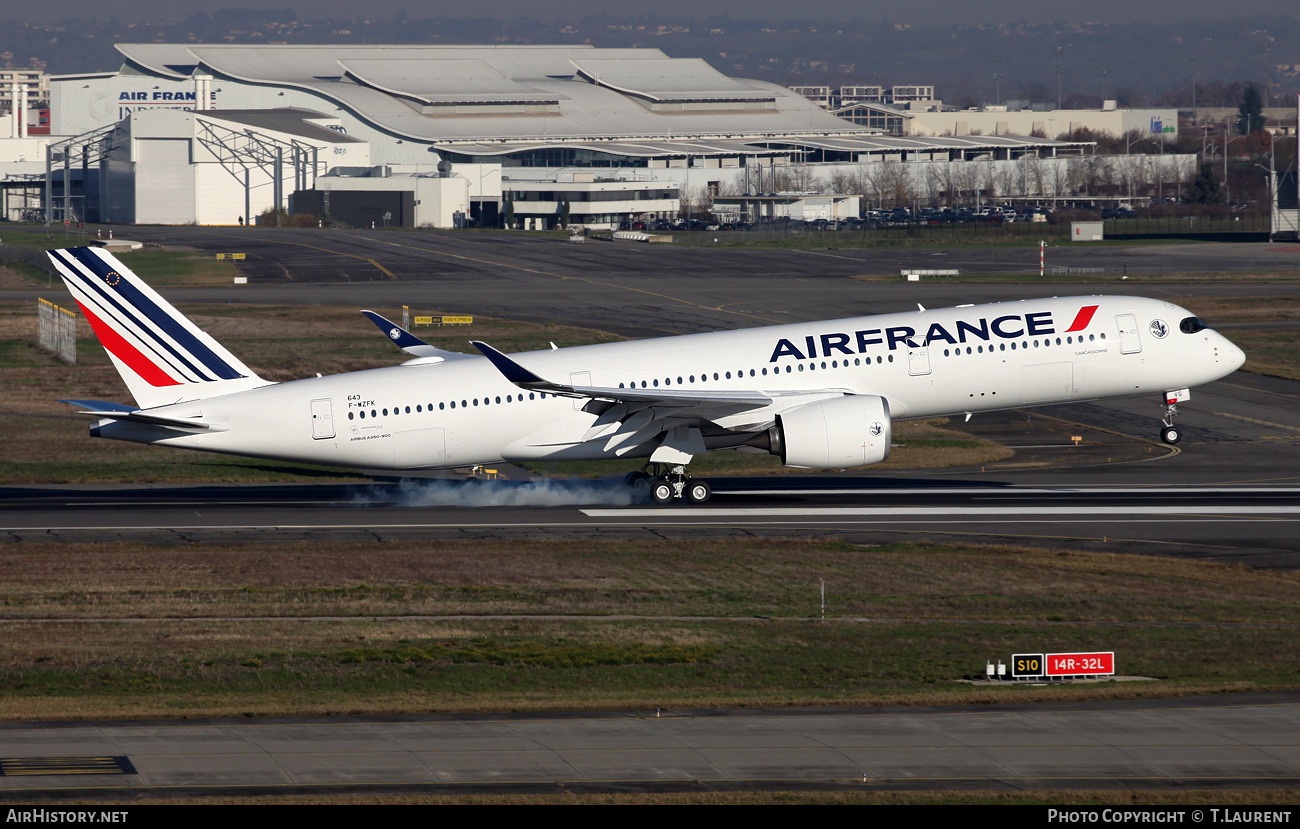 Aircraft Photo of F-WZFK | Airbus A350-941 | Air France | AirHistory.net #631911