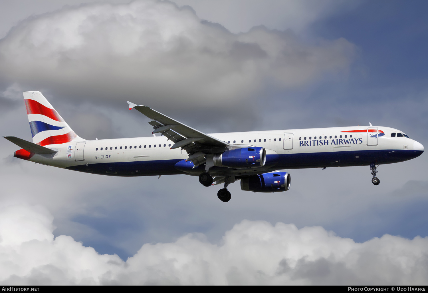 Aircraft Photo of G-EUXF | Airbus A321-231 | British Airways | AirHistory.net #631940