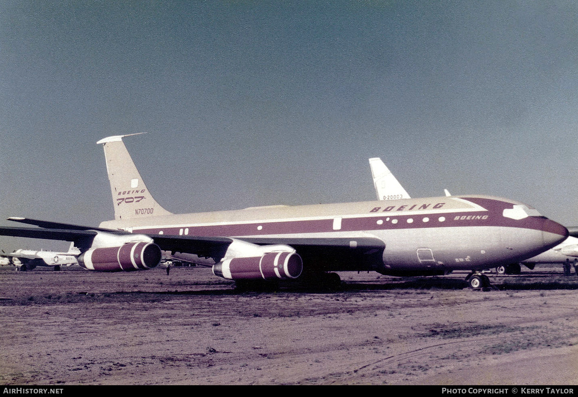 Aircraft Photo of N70700 | Boeing 367-80(B) | Boeing | AirHistory.net #631945