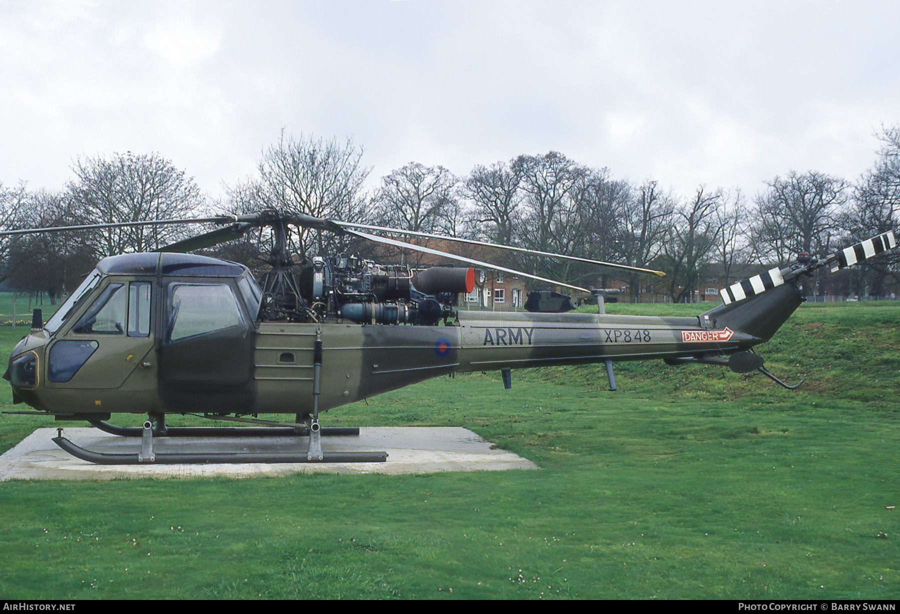 Aircraft Photo of XP848 | Westland Scout AH1 (P-531-2) | UK - Army | AirHistory.net #631959