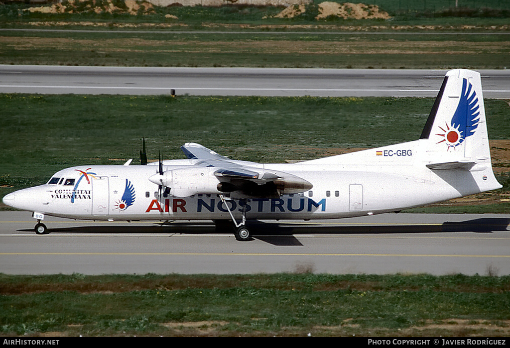 Aircraft Photo of EC-GBG | Fokker 50 | Air Nostrum | AirHistory.net #631962