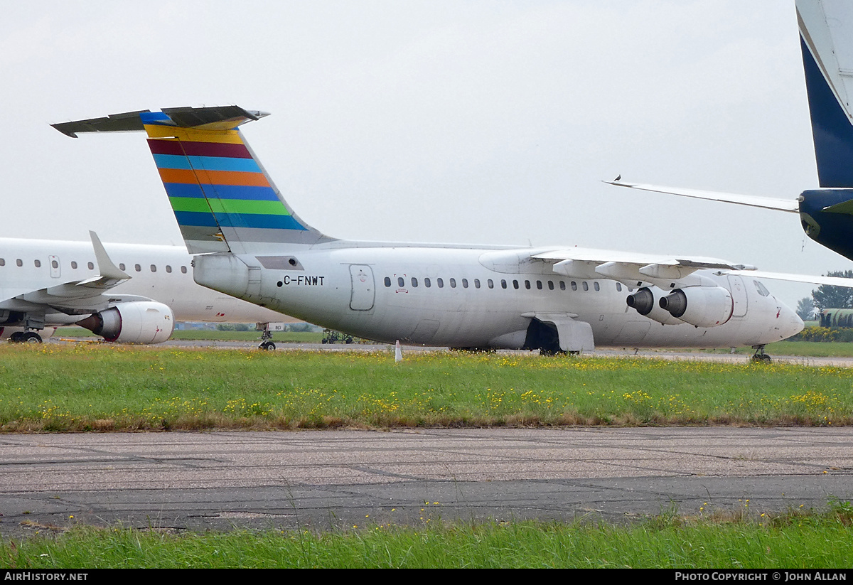 Aircraft Photo of C-FNWT | BAE Systems Avro 146-RJ100 | Braathens Regional | AirHistory.net #631969