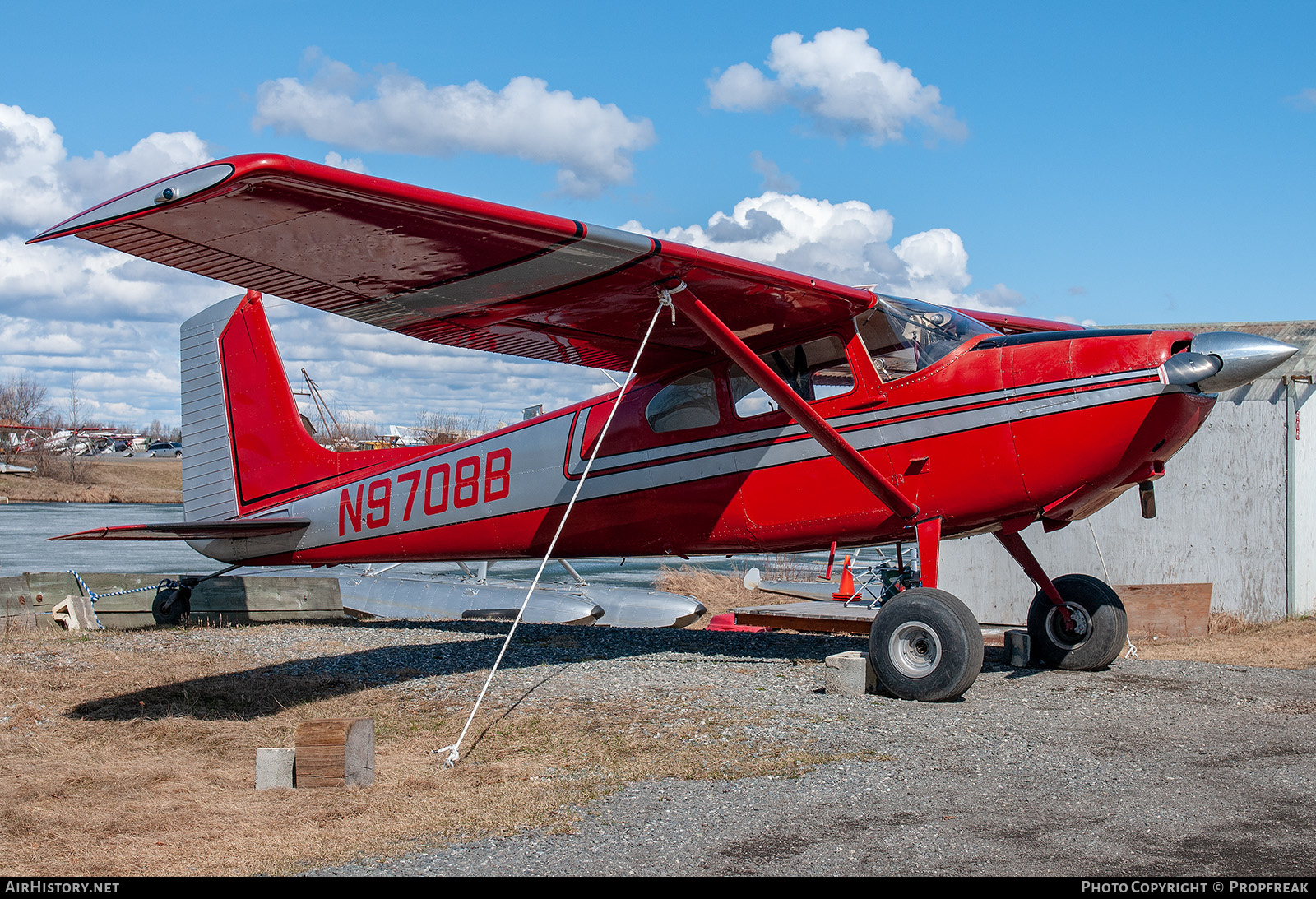 Aircraft Photo of N9708B | Cessna 180A | AirHistory.net #631981