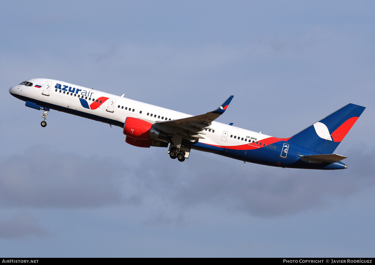 Aircraft Photo of VP-BPB | Boeing 757-231 | Azur Air | AirHistory.net #631989