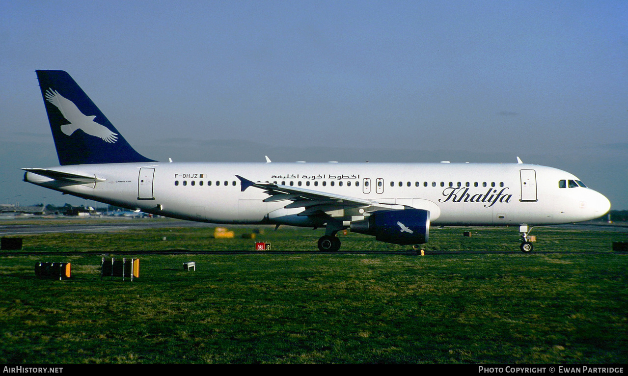 Aircraft Photo of F-OHJZ | Airbus A320-214 | Khalifa Airways | AirHistory.net #631996