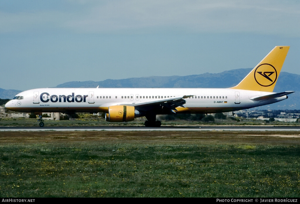 Aircraft Photo of D-ABNT | Boeing 757-230 | Condor Flugdienst | AirHistory.net #632007