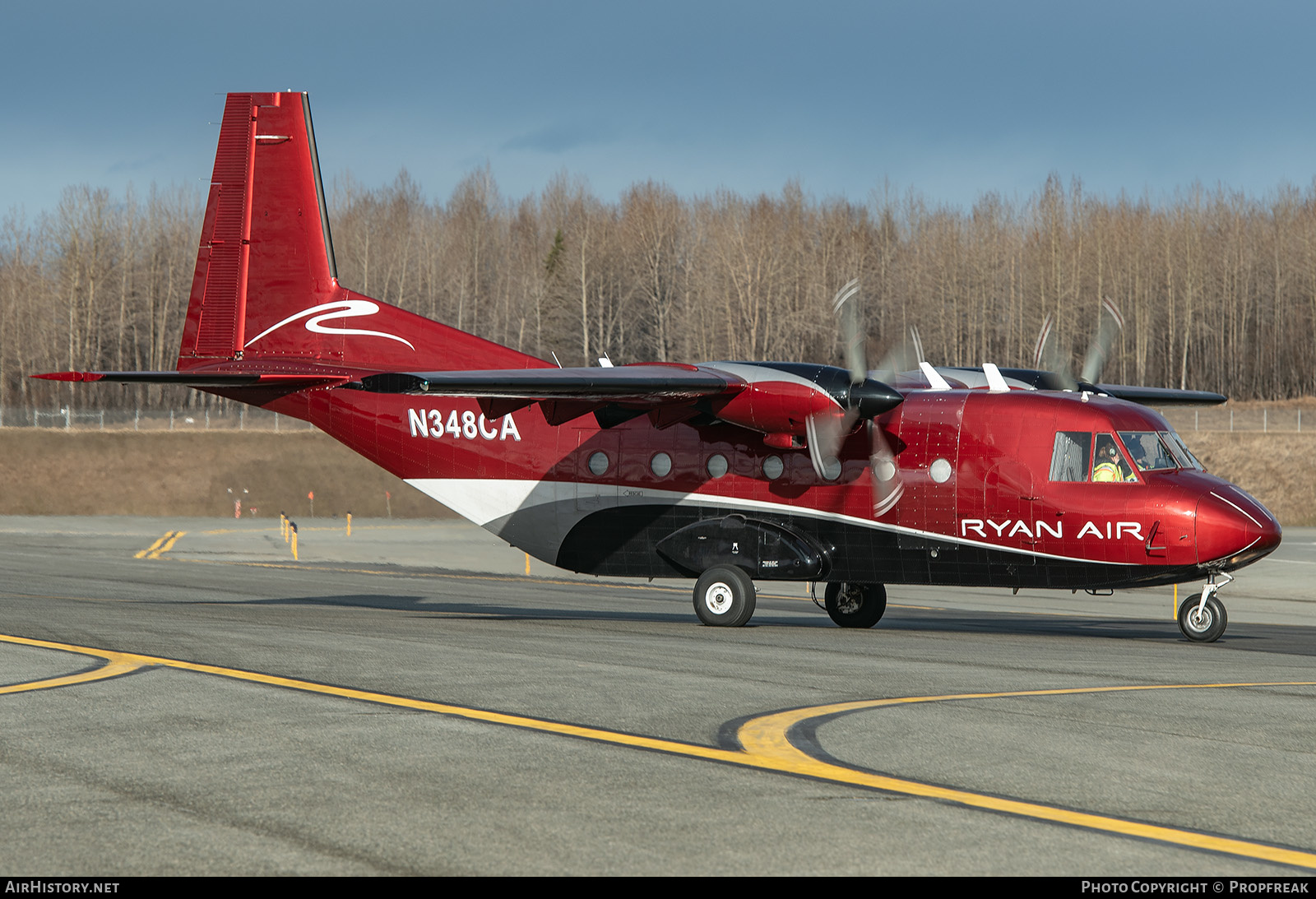 Aircraft Photo of N348CA | CASA C-212-200 Aviocar | Ryan Air | AirHistory.net #632009